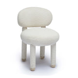 Manu Performance Fabric Side Chair - Off-White