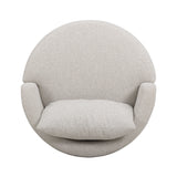 Silvi Performance Boucle Swivel Accent Chair - Off-White