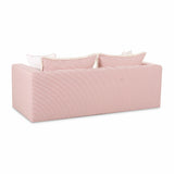 Salty 85" Indoor/Outdoor Sofa - Red Stripes