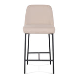 Sydney Performance Velvet Counter Stool Set of 2 - Taupe