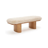 Ollie Upholstered Bench (48"-57") - Natural / 48"