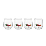 Fishy Water Glass - Set of 4