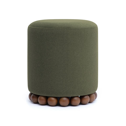 Dex Ottoman - Olive Green