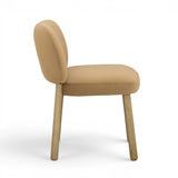 Foxy Performance Fabric Dining Chair - Camel