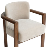 Irma Textured Performance Velvet Dining Chair - Taupe