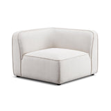 Travie Modular Corner Chair - White Sand