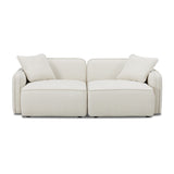 Travie 78" Modular Loveseat - Sand