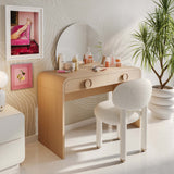 Manu Performance Fabric Side Chair - Off-White