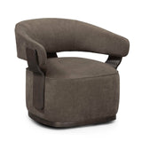 Madison Performance Swivel Accent Chair - Mink