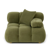Calliope Performance Modular Corner Chair - Olive Green
