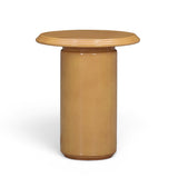 Tate Turmeric Concrete Indoor/Outdoor Side Table
