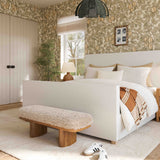 Ollie Upholstered Bench (48"-57") - Natural / 48"