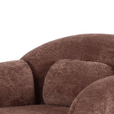 Misty Accent Chair - Chocolate Brown