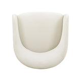 Seraphina Performance Velvet Dining Chair - Cream