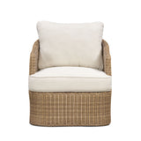 Axel Boucle Outdoor Accent Chair - Cream