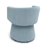 Kristen Rolling Desk Chair - Faded Blue