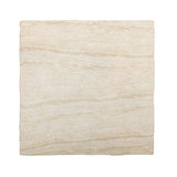 Roxanne 46" Faux Travertine Indoor/Outdoor Concrete Coffee Table