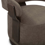 Madison Performance Swivel Accent Chair - Mink