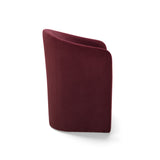 Seraphina Performance Velvet Dining Chair - Berry Red