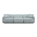 Travie 112" Modular Sofa - Sea Blue