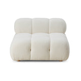 Calliope Performance Modular Armless Chair - Cream