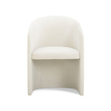 Seraphina Performance Velvet Dining Chair - Cream