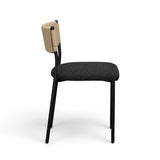 Celine Performance Boucle Dining Chair - Set of 2 - Black