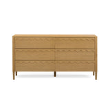 Oodle 62" 6-Drawer Dresser - Natural Ash