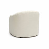 Pamela Tasseled Lounge Accent Chair - Cream