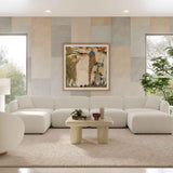 Travie 6-Piece Modular U-Sectional - Sand