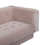 Jules 94" Performance Velvet Sofa - Pink