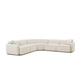 Travie 5-Piece Modular Large L-Sectional - Sand