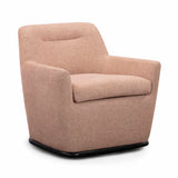 Mado Swivel Accent Chair - Peach