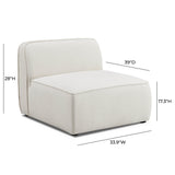 Travie Modular Armless Chair - Sand