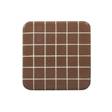 Tatiana Square Concrete Indoor/Outdoor Side Table - Terracotta