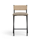 Celine Boucle Bar And Counter Stool - Brown / Counter Height