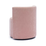 Alyssa Rolling Desk Chair - Pink
