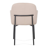 Sydney Performance Velvet Armchair - Set of 2 - Taupe