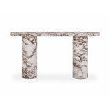 Darcy 59" Concrete Indoor/Outdoor Console Table - Breccia