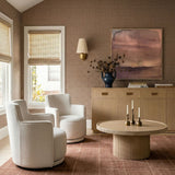 Passe Swivel Accent Chair - Cream