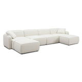 Travie 6-Piece Modular U-Sectional - Sand