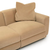 Perry Modular Sofa (96"-124") - Tan / 96"