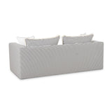 Salty 85" Indoor/Outdoor Sofa - Black Stripes