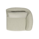Noor XL 47" Modular Corner Chair - Wheat / LAF