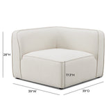 Travie Modular Corner Chair - Sand