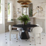 Manu Performance Fabric Side Chair - Off-White