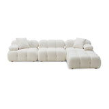 Calliope 4-Piece Performance Modular Sectional - Cream
