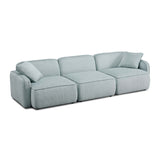 Travie 112" Modular Sofa - Sea Blue