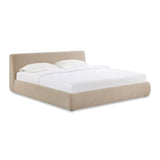 Isla Upholstered Bed - Taupe / King
