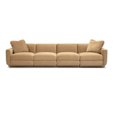 Perry Modular Sofa (96"-124") - Tan / 96"